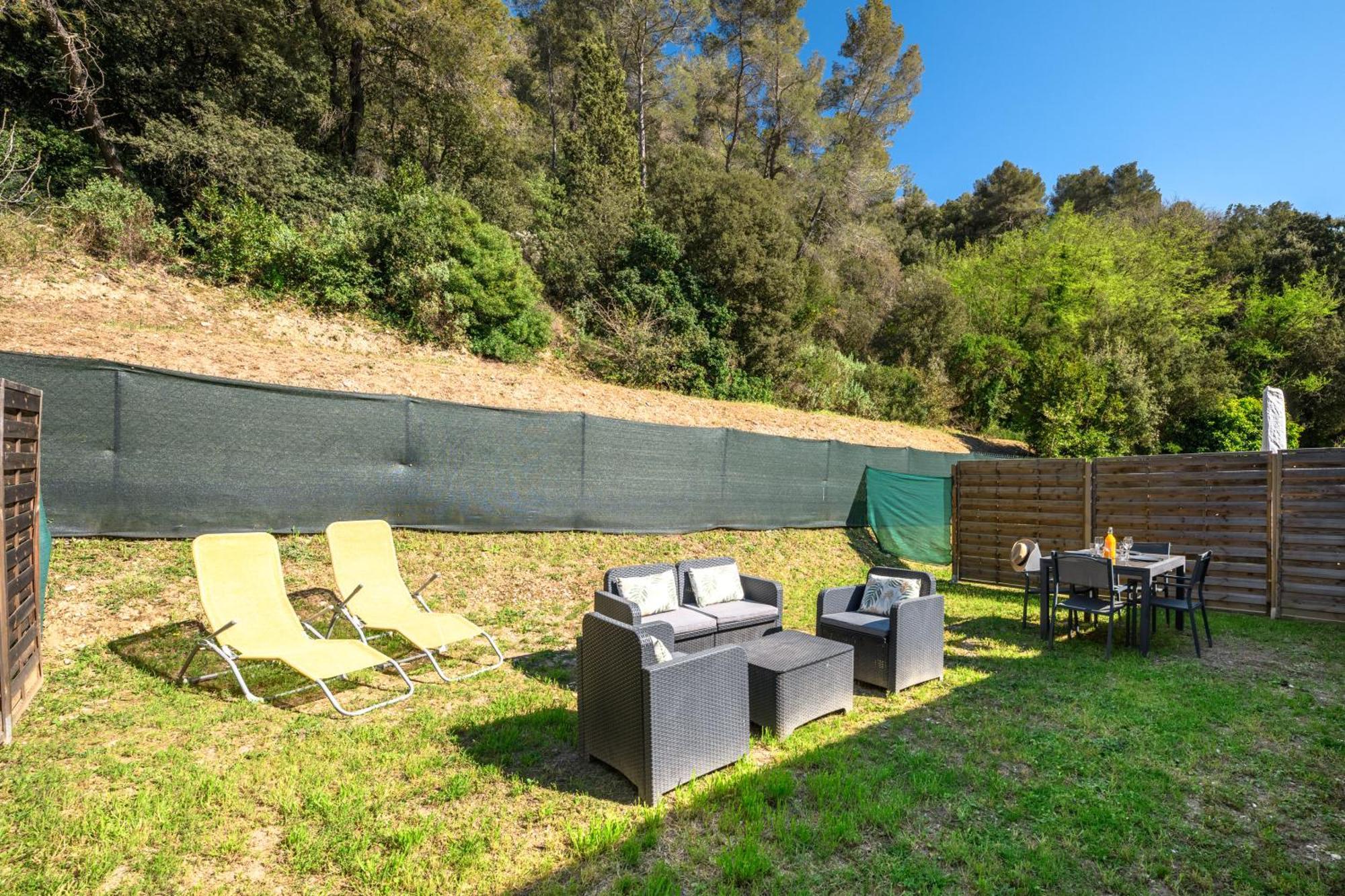 Cosy & Chill Appartements - 10 Min De La Mer - Jardin, Netflix, Terrasse, Fibre & Parking Cagnes-sur-Mer Exteriér fotografie