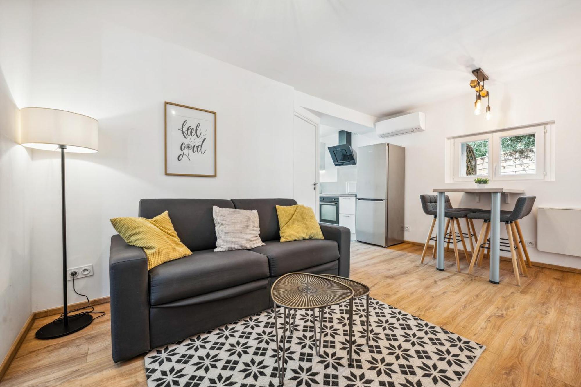 Cosy & Chill Appartements - 10 Min De La Mer - Jardin, Netflix, Terrasse, Fibre & Parking Cagnes-sur-Mer Exteriér fotografie