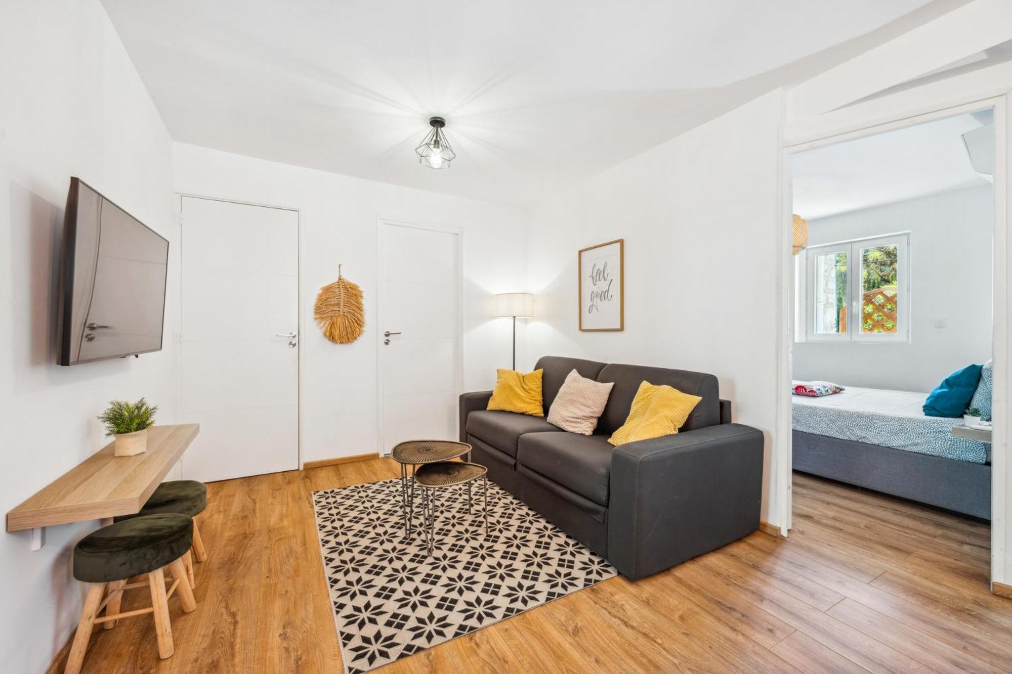 Cosy & Chill Appartements - 10 Min De La Mer - Jardin, Netflix, Terrasse, Fibre & Parking Cagnes-sur-Mer Exteriér fotografie
